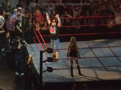 John Cena WWE Raw Lillian Garcia diva