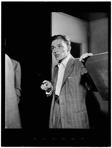 [Portrait of Frank Sinatra, Liederkrantz Hall, New York, N.Y., ca. 1947] (LOC)