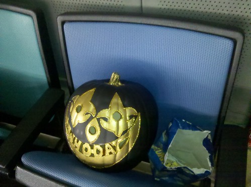 Who Dat Pumpkin in the Dome
