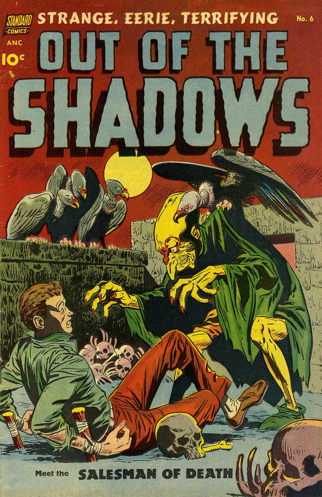 Out Of The Shadows #6 Alex Toth Cover Art (Standard, 1952)
