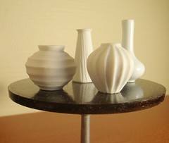 Miniature vases by Elisabeth Causeret