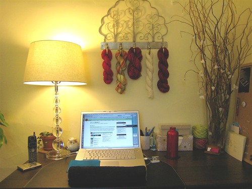 Aesthetically decorated workspace