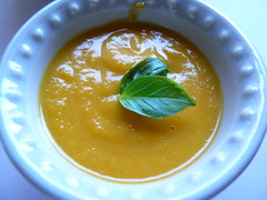 Soupe douceur carotte et patate douce 2