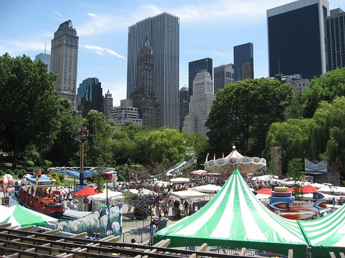 Kids amusement center in Central Park