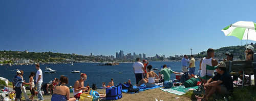 Lake Union on the 4th of July