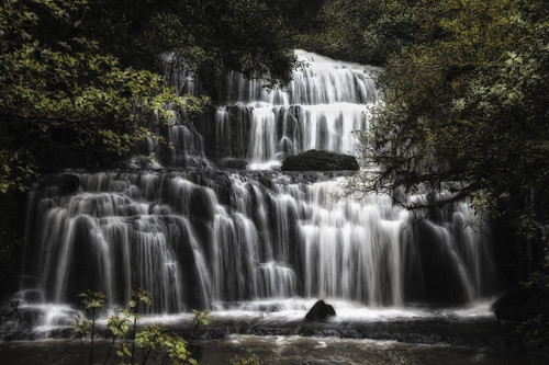 フリー写真素材|自然・風景|滝|ニュージーランド|