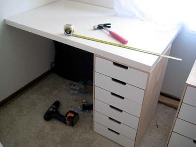 New Desk in progress