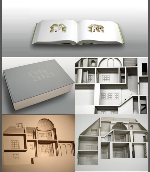 書中的建築模型：by Olafur Eliasson
