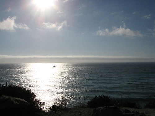 Pacific Ocean, late afternoon