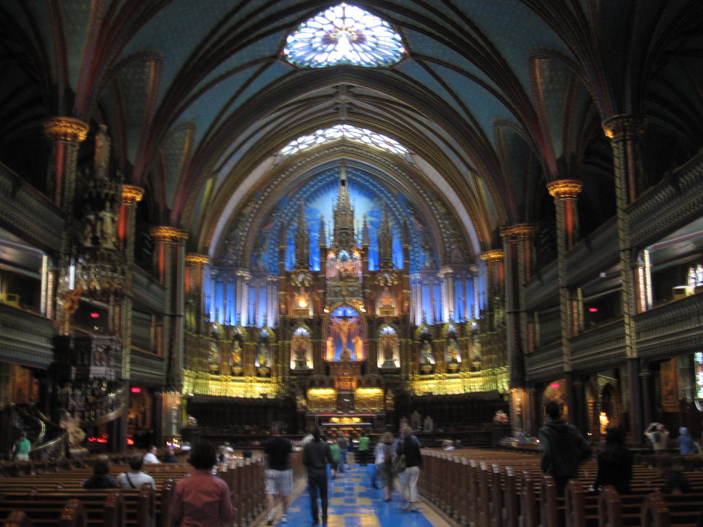Basilique Notre Dame de Montreal