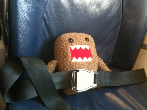 All buckled in