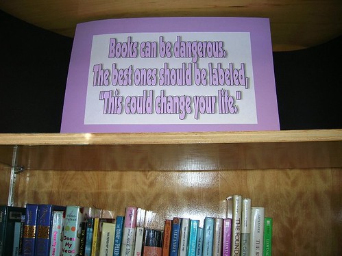 reading quotes for students. Famous quotes signs are “filler” for our library shelves that are too tall