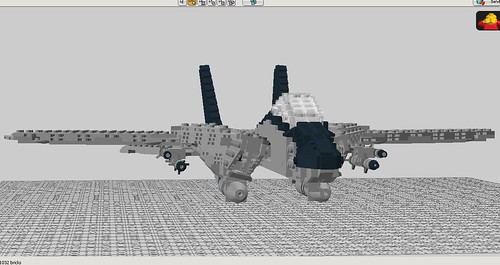 LEGO F-14A tomcat 14