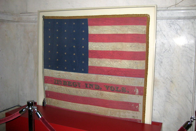 NYC - Morningside Heights: General Grant National Memorial - American Flag by wallyg