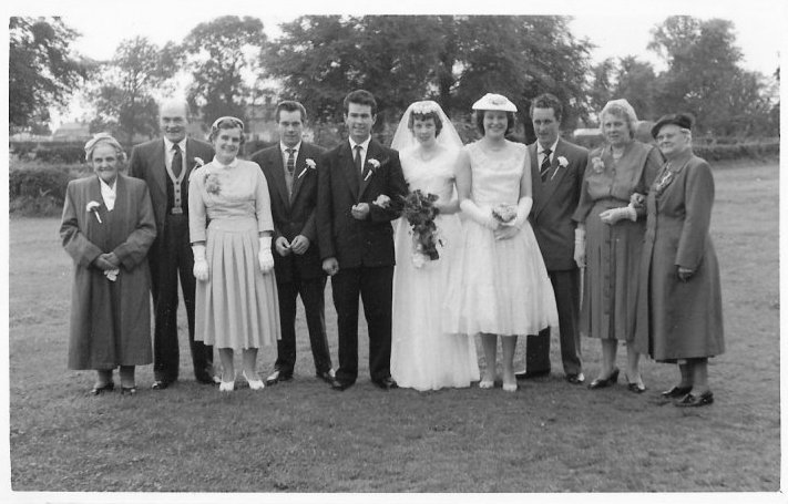 1956: my parents' wedding