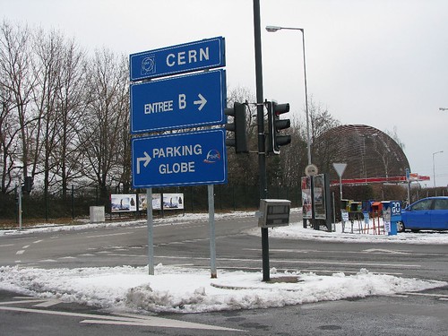 CERN. Entrada B