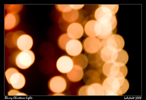 Blurry Christmas Lights