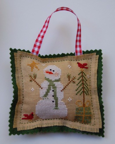 Little House Needleworks "Frosty Flakes" Ornament