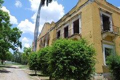 Escuela abandonada en El Barretal, Tamaulipas