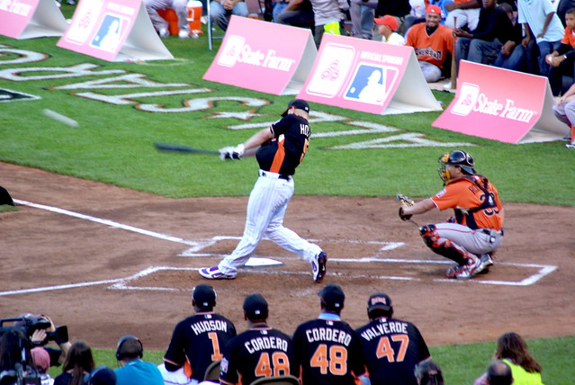 2007 MLB Baseball Home Run Derby - Matt Holliday of the Colorado Rockies