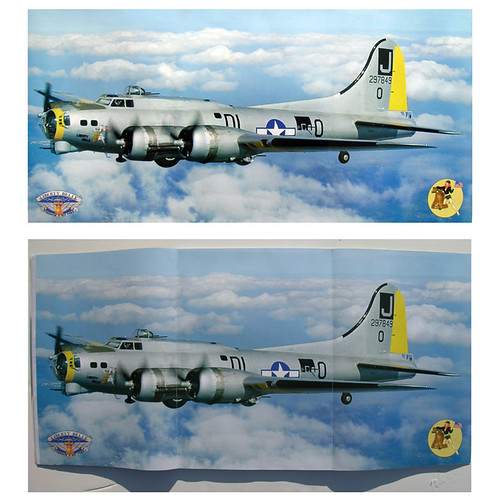  B17 before & after