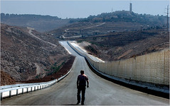 A Segregated Road in Jerusalem