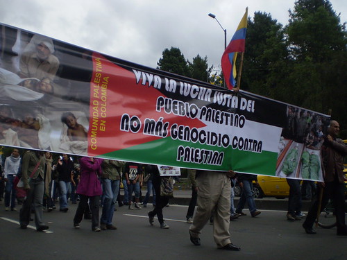 Marcha apoyo a Palestina / Gaza en Bogotá, Colombia - 20090106 - 1061724