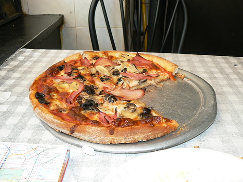 Pizza from Pomodoro's