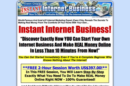 Ewen Chia's Instant Internet Business