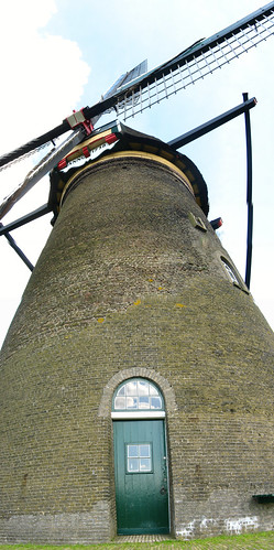 Old windmill near Bergschenhoek, The Netherlands