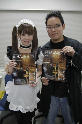 With Tao Sha (in maid costume!)