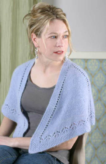 comfort shawl pattern picture