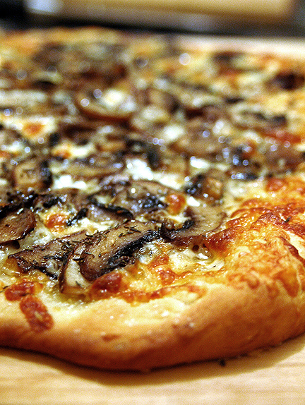 Portobello & White Truffle Oil Pizza