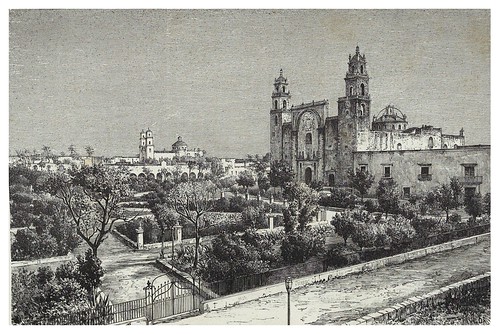 022-Catedral de Merida-Les Anciennes Villes du nouveau monde-1885- Désiré Charnay
