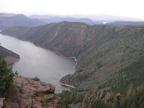 Flaming Gorge from the Canyon Rim Campground
