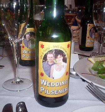 Cool wedding favor Personalized Wine Bottle labels 