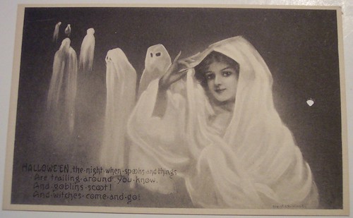 Vintage Halloween Postcard      Fairman