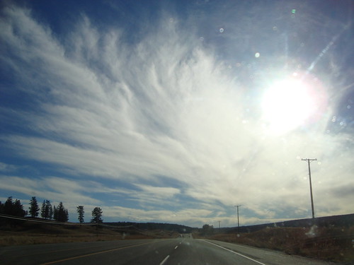 the sky in the chilcotin