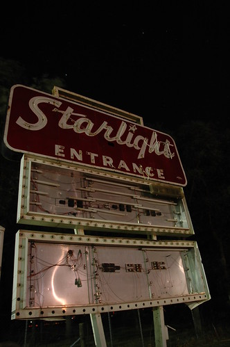Starlight Drive-in Sign - Canberra Australia