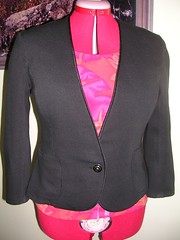 black cotton jacket
