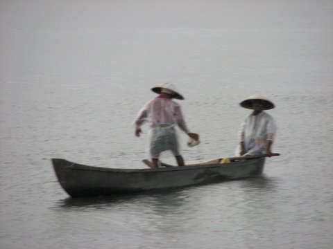 Fishermen in the Rain Kochi Harbour 260807