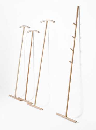 Kleiderstiele by Johanna Dehio, Wardrobe stick, coat rack