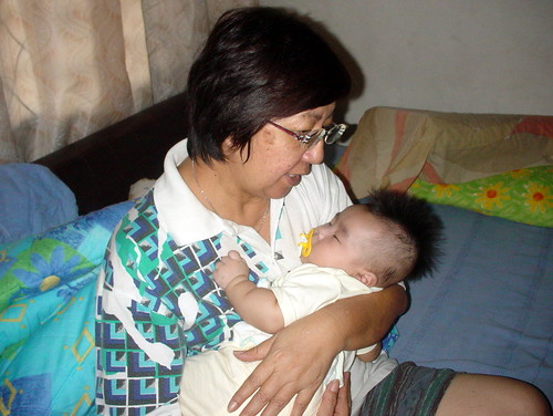 Ryan and grandmother in 2006