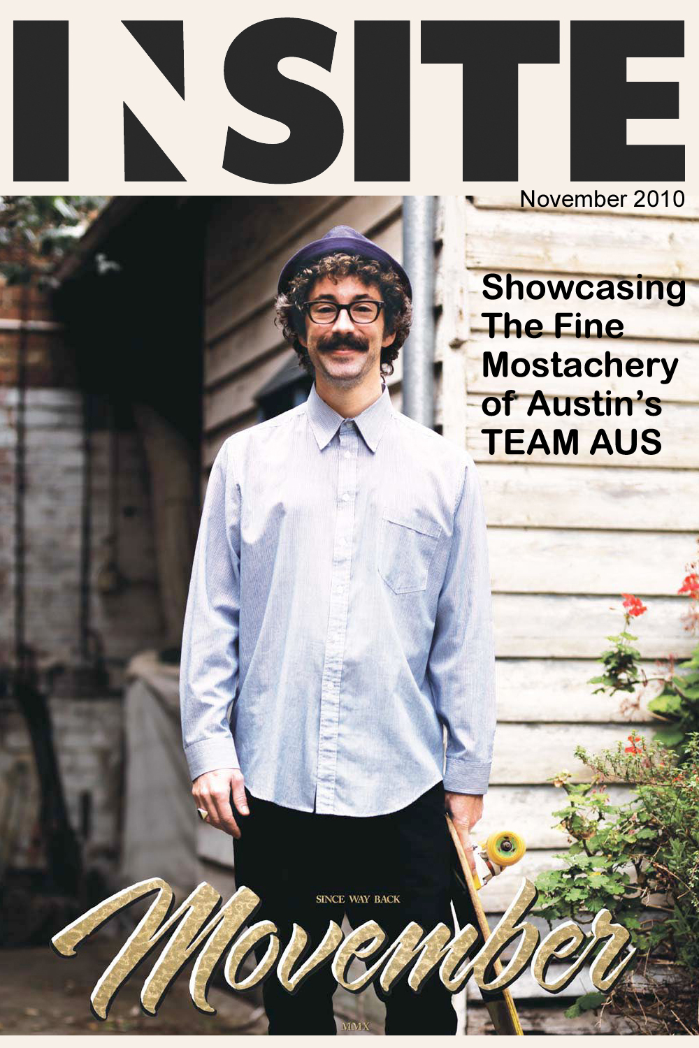 November 2010 - cover: Movember