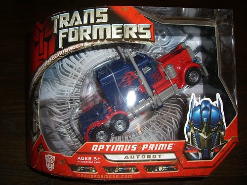 Optimus Prime Back