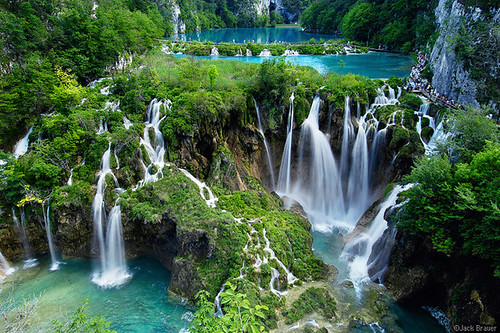 Plitvice Waterfalls Digital Photo