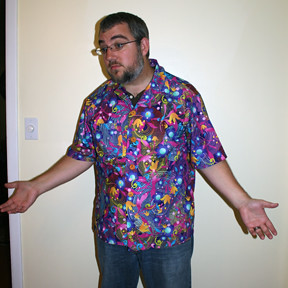 Frenzy shirt - Modeled