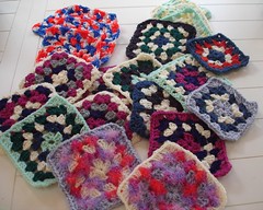 First set of Afghan Squares
