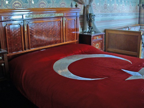 Atatürk ágya, ahol meghalt