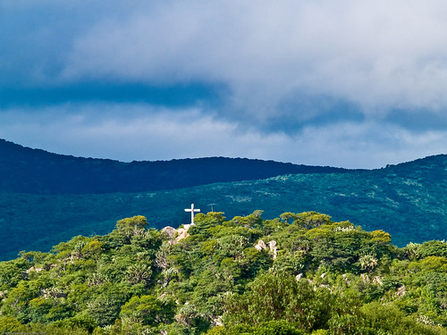 Cross on the hillside